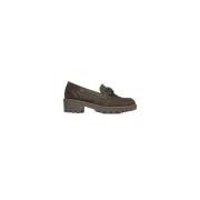 Suede Freestyle damesslippers met accessoire Callaghan , Green , Dames