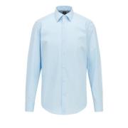 Normaal Overhemd Hugo Boss , Blue , Heren