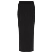 Zwarte A-Lijn Rok Jil Sander , Black , Dames