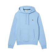 Iconische Hoodie Lacoste , Blue , Heren