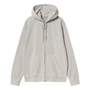 Hooded Duster Script Jas Carhartt Wip , Gray , Heren