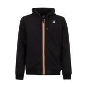 Zwarte Zip Hoodie - Le Vrai Arvel HV Polyco K-Way , Black , Heren