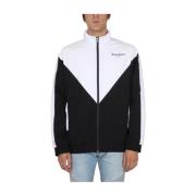 Logo Sportjas Hoge Hals Stijl Balmain , Black , Heren