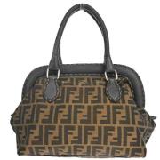 Pre-owned Fabric fendi-bags Fendi Vintage , Brown , Dames