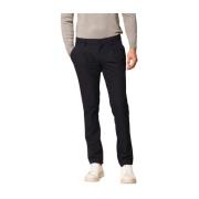 Blauwe Chino Jogger Broek Regular Fit Mason's , Blue , Heren