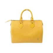 Pre-owned Leather louis-vuitton-bags Louis Vuitton Vintage , Yellow , ...