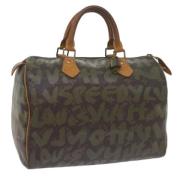 Pre-owned Canvas louis-vuitton-bags Louis Vuitton Vintage , Brown , Da...