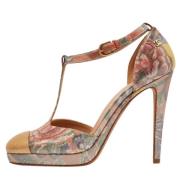 Pre-owned Leather heels Chanel Vintage , Multicolor , Dames