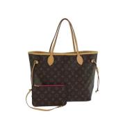 Pre-owned Canvas louis-vuitton-bags Louis Vuitton Vintage , Brown , Da...