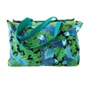 Pre-owned Canvas totes Hermès Vintage , Green , Dames