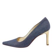 Pre-owned Denim heels Burberry Vintage , Blue , Dames