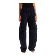 Cargo Broek met Multi-Zak Ontwerp Darkpark , Blue , Dames