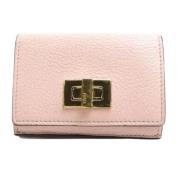 Pre-owned Leather wallets Fendi Vintage , Pink , Dames