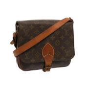 Pre-owned Canvas louis-vuitton-bags Louis Vuitton Vintage , Brown , Da...