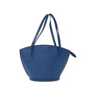 Pre-owned Leather louis-vuitton-bags Louis Vuitton Vintage , Blue , Da...