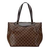 Pre-owned Canvas louis-vuitton-bags Louis Vuitton Vintage , Brown , Da...