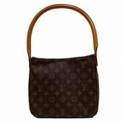 Pre-owned Canvas handbags Louis Vuitton Vintage , Brown , Dames