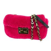 Pre-owned Fur fendi-bags Fendi Vintage , Pink , Dames