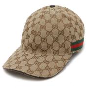 Pre-owned Canvas hats Gucci Vintage , Beige , Dames