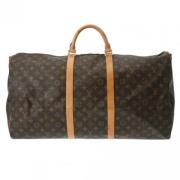 Pre-owned Canvas handbags Louis Vuitton Vintage , Brown , Dames