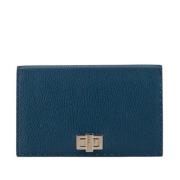 Pre-owned Leather wallets Fendi Vintage , Blue , Dames