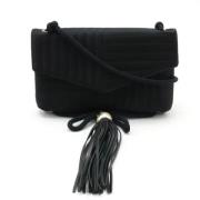 Pre-owned Canvas crossbody-bags Chanel Vintage , Black , Dames