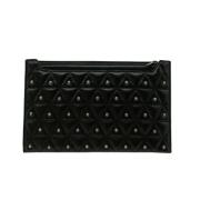 Pre-owned Leather clutches Yves Saint Laurent Vintage , Black , Dames