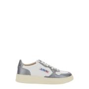 Grijze Sneakers Lage Medalist Stijl Autry , Gray , Dames