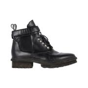 Pre-owned Leather boots Balenciaga Vintage , Black , Dames