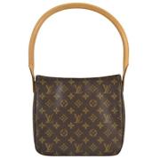 Pre-owned Canvas handbags Louis Vuitton Vintage , Brown , Dames