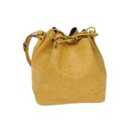 Pre-owned Leather louis-vuitton-bags Louis Vuitton Vintage , Yellow , ...