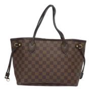 Pre-owned Canvas shoulder-bags Louis Vuitton Vintage , Brown , Dames