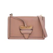 Pre-owned Leather shoulder-bags Loewe Pre-owned , Pink , Dames