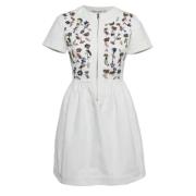 Pre-owned Cotton dresses Dior Vintage , White , Dames