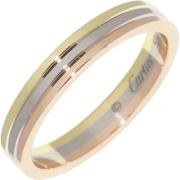 Pre-owned Metal rings Cartier Vintage , Yellow , Dames