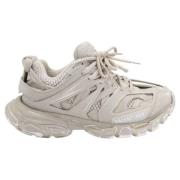 Pre-owned Plastic sneakers Balenciaga Vintage , Beige , Dames