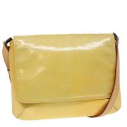 Pre-owned Leather louis-vuitton-bags Louis Vuitton Vintage , Yellow , ...