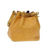 Pre-owned Leather louis-vuitton-bags Louis Vuitton Vintage , Yellow , ...