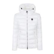 Witte Jassen Ripstop Ovatta Carol Blauer , White , Dames