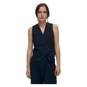 Klaproos Navy Vest Alohas , Blue , Dames