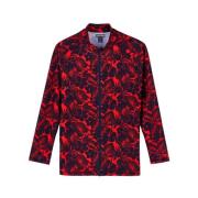 Lange mouwen Flowers Rashguard met rits voor Heren Vilebrequin , Multi...