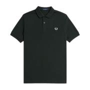 Groen Katoenen Poloshirt Fred Perry , Green , Heren