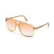 Ft1177 39F Sunglasses Tom Ford , Yellow , Heren