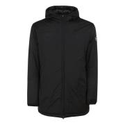 Zwarte Lange Hoodies Colmar , Black , Heren