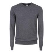 Grijze Sweaters Wol Girocollo Stijl Colmar , Gray , Heren