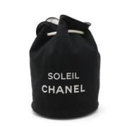 Pre-owned Canvas chanel-bags Chanel Vintage , Black , Dames