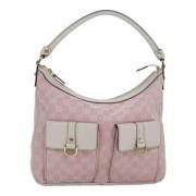 Pre-owned Canvas gucci-bags Gucci Vintage , Pink , Dames