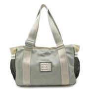 Pre-owned Canvas totes Chanel Vintage , Gray , Dames