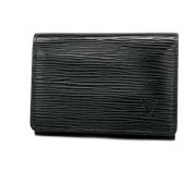 Pre-owned Fabric wallets Louis Vuitton Vintage , Black , Dames