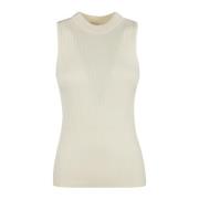 Gebreide top voor Anna Birgitte Herskind , White , Dames